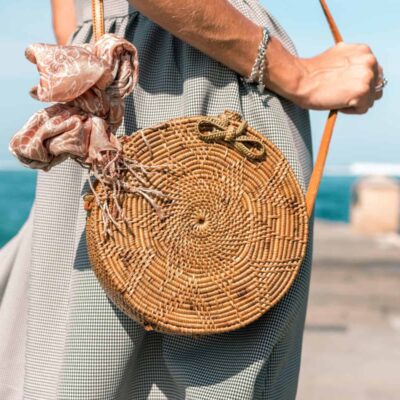 Straw Woven Clutch